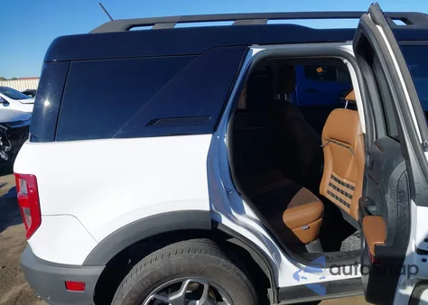 2023 Ford Bronco Sport Badlands z USA, uszkodzony, nr VIN 3FMCR9D93PRD42340